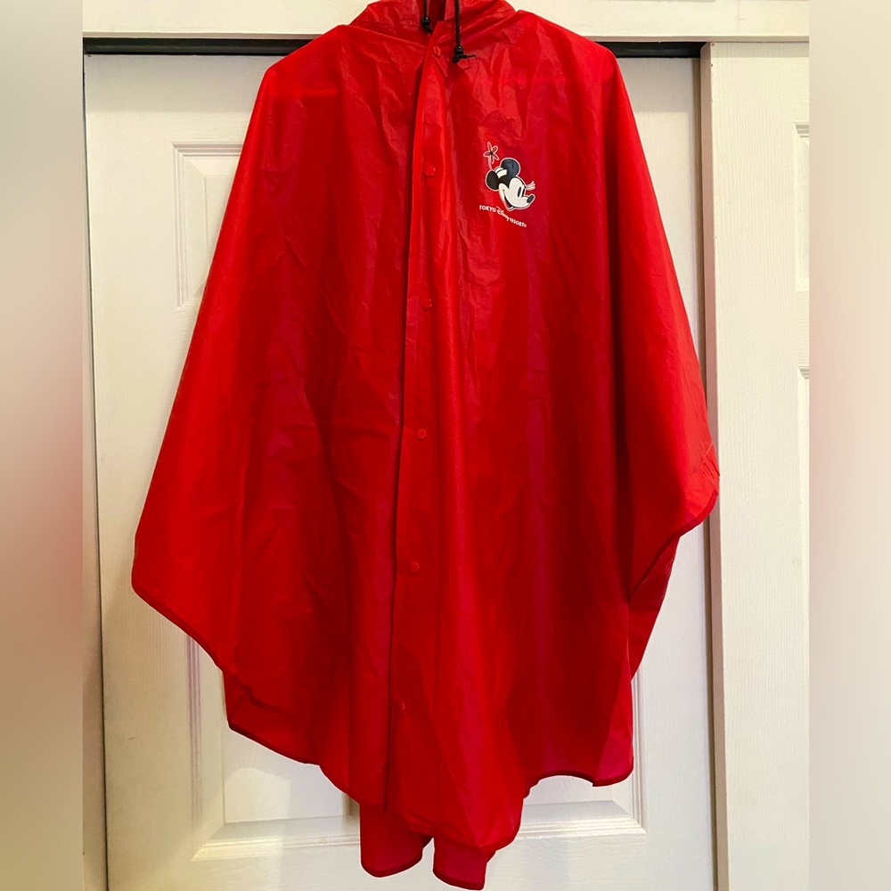 Tokyo Disney Resort Minnie Mouse Poncho